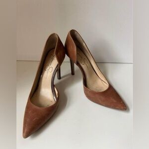 Jessica Simpson Leather Heels